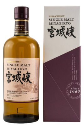 Nikka Miyagikyo Single Malt Whisky 45% VOL. (1x0,7ltr.) OVP Nikka Miyagikyo Single Malt Whisky 45% VOL. (1x0,7ltr.) OVP