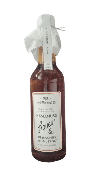 Haselnuss Liqueur mit gebrannter Haselnussnote L.W.C.Michelsen 20% VOL. (1x0,350ltr.)