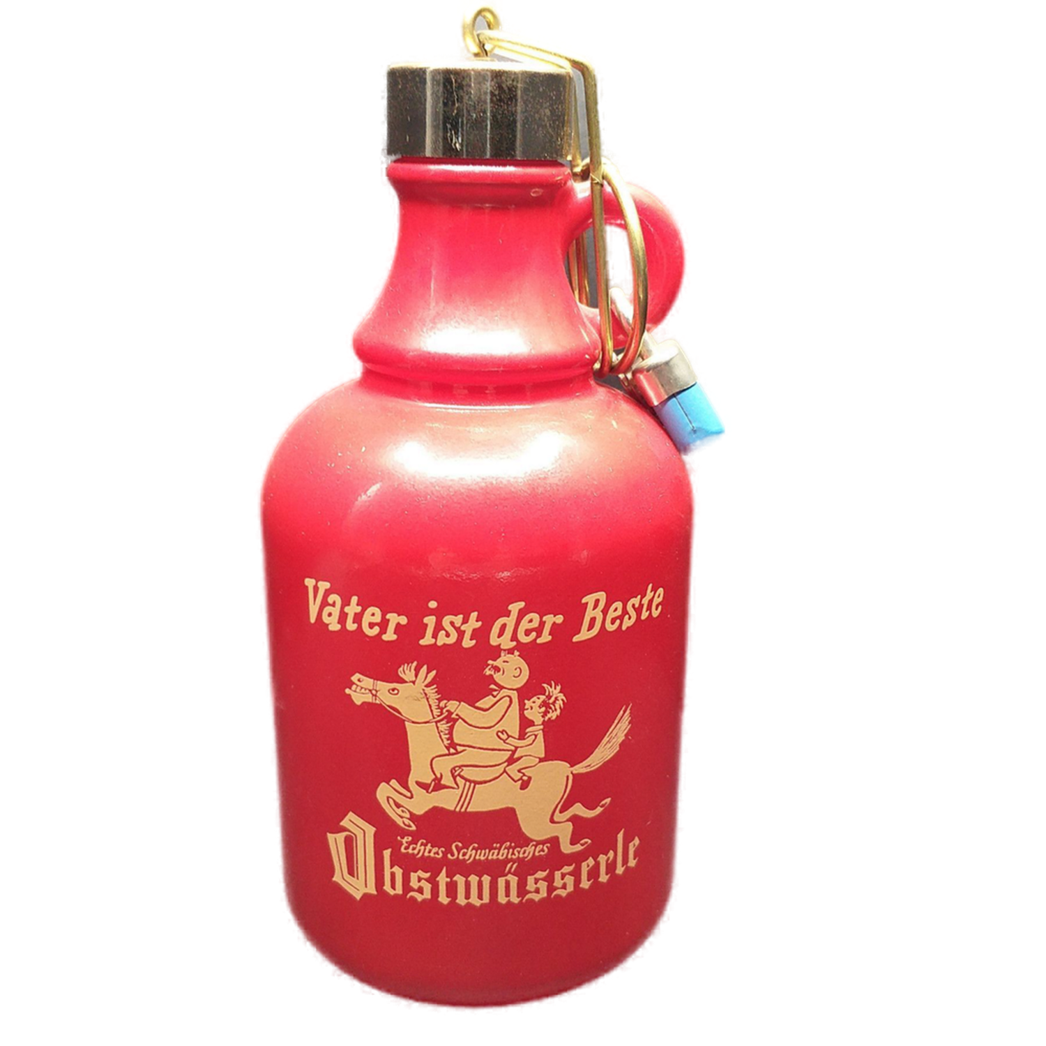 Wilko Obstwässerle 'Vater ist der Beste' 38% VOL. Gallon-Bottle inkl. Schloss  (1x0,7ltr.)