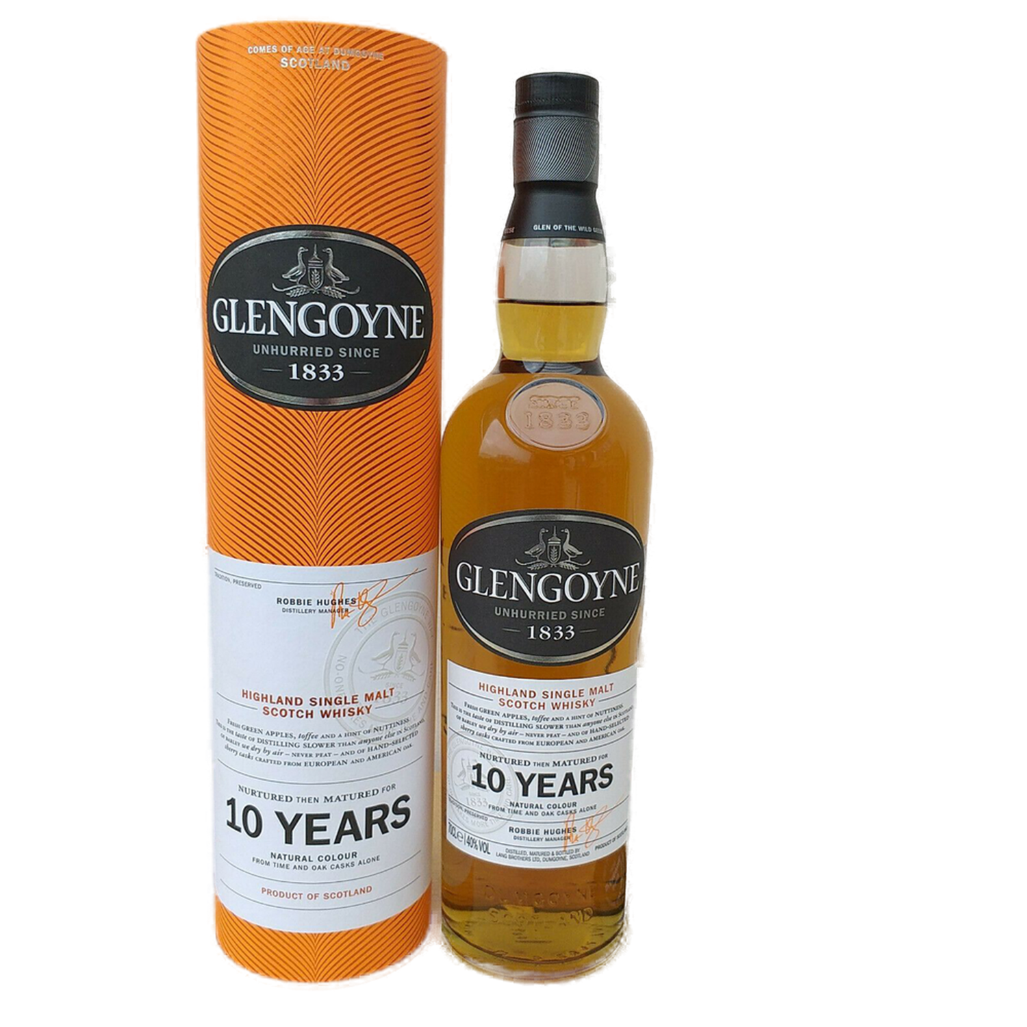 Glengoyne 10 Years Highland Single Malt Scotch Whisky OVP