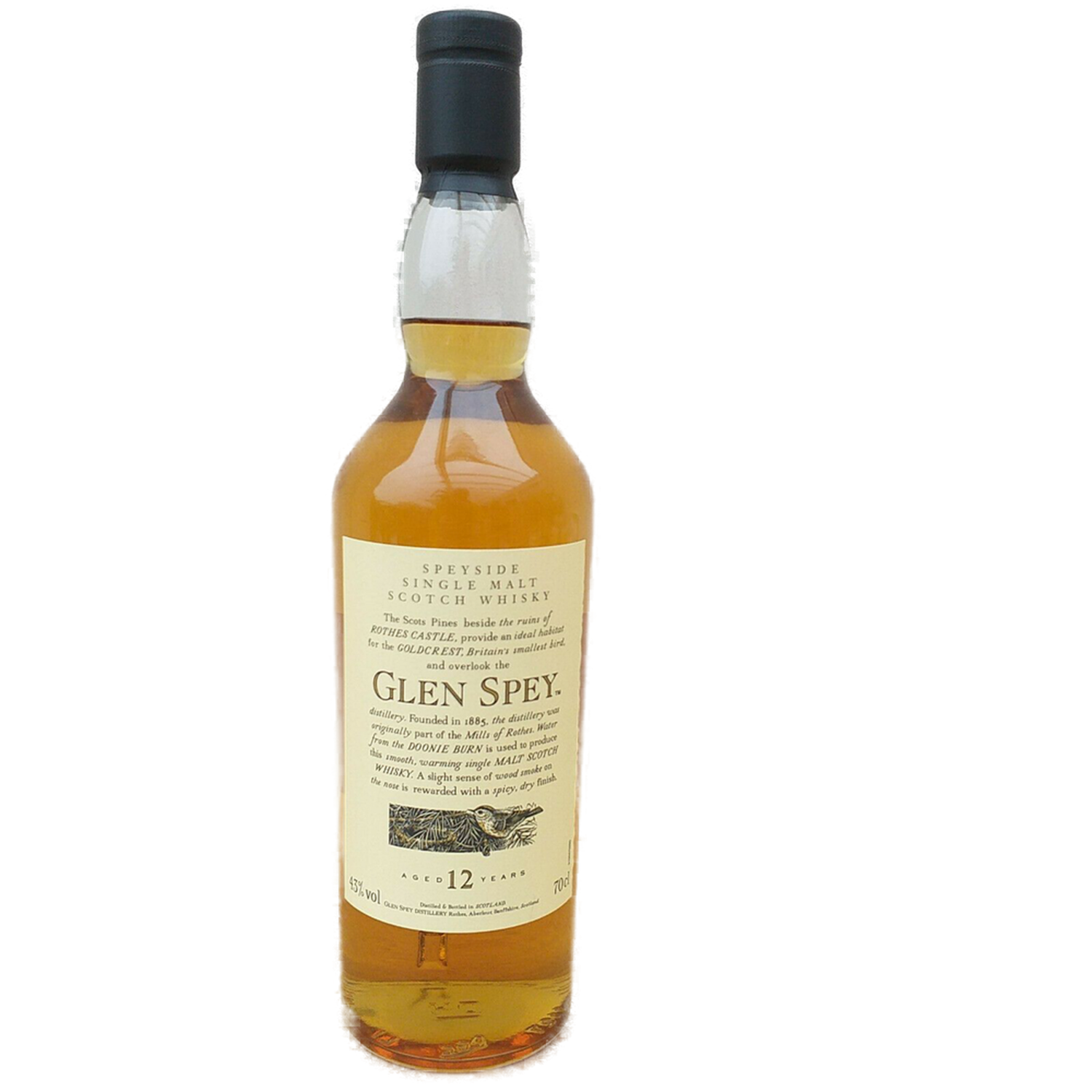 Glen Spey 12 Jahre Speyside Single Malt Scotch Whisky 43% VOL. (1x0,7ltr.) OVP