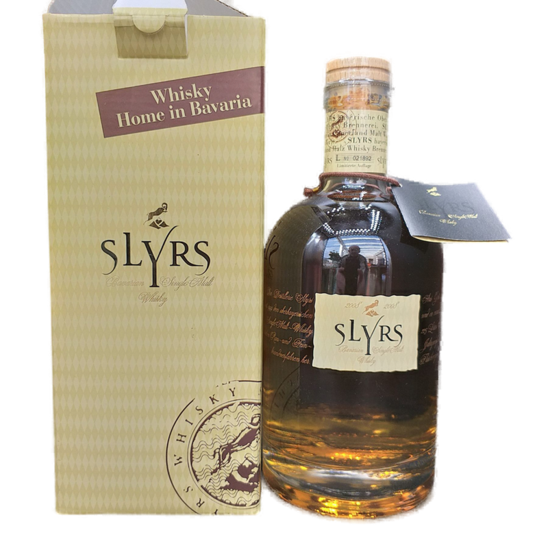 Slyrs 2008 Bavarian Upperland Single Malt Whisky 43% VOL. Limitierte Auflage (1x0,7ltr.) OVP Slyrs 2008 Bavarian Upperland Single Malt Whisky 43% VOL. Limitierte Auflage (1x0,7ltr.) OVP