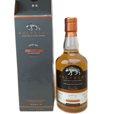 Wolfburn Sherry Oak Aurora Single Malt Scotch Whisky Scotland 46% VOL. (1x0,7ltr.) OVP