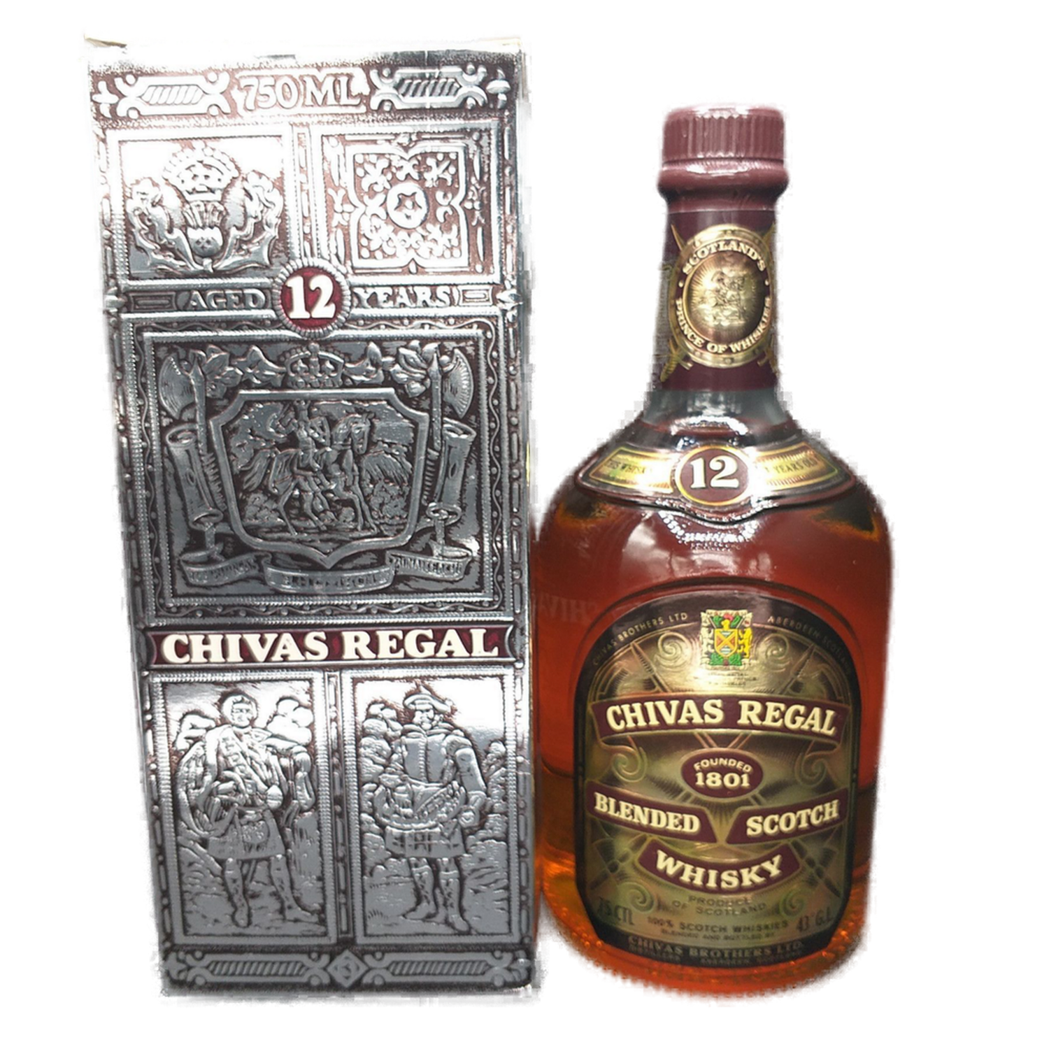 Chivas Regal 12 Years Blended Scotch Whisky Scotland 43% VOL. (1x0,75ltr.)  OVP
