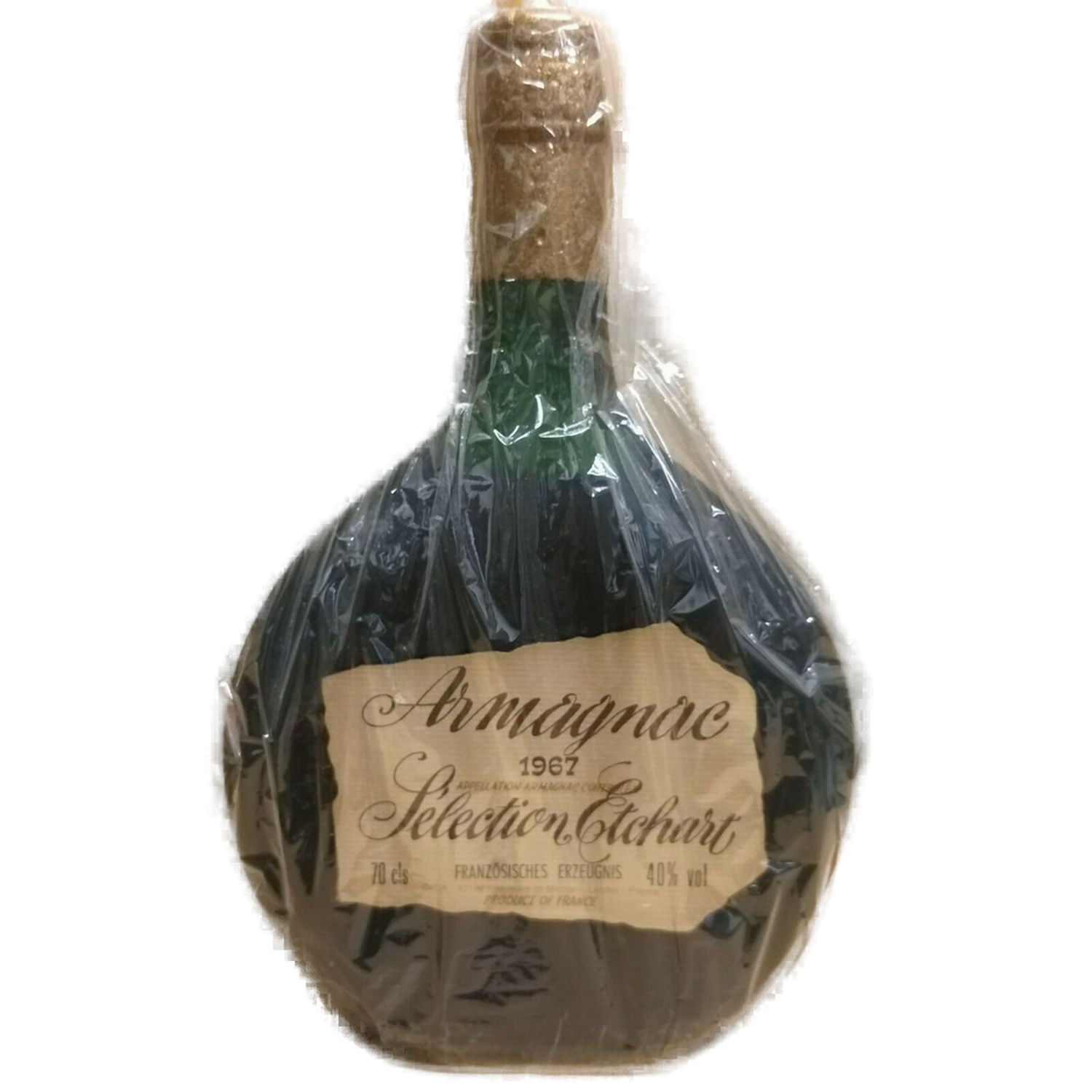 Armagnac 1967 Selection Etchart 40% VOL. (1x0,7ltr.) SAMMLERSTÜCK