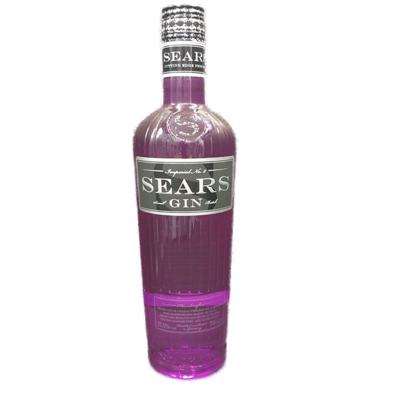Sears Small Batch Gin 37,5% VOL. (1x0,7.ltr.) Sears Small Batch Gin 37,5% VOL. (1x0,7.ltr.)