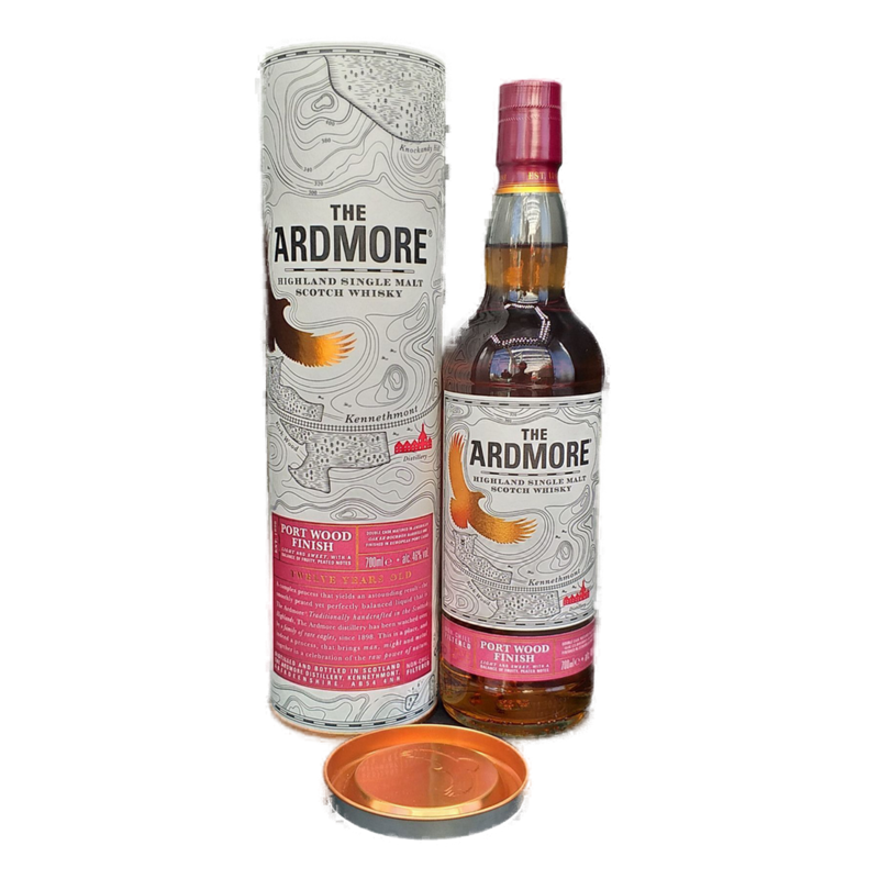 The Ardmore Port Wood Finish 12 Year Single Malt Scotch Whisky Scotland 46% VOL. (1x0,7ltr.) OVP