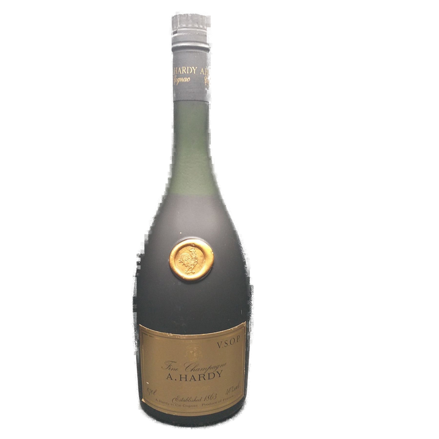 A. Hardy Fine Champagne V.S.O.P. Cognac Frankreich 40% VOL. (1x0,7ltr.)