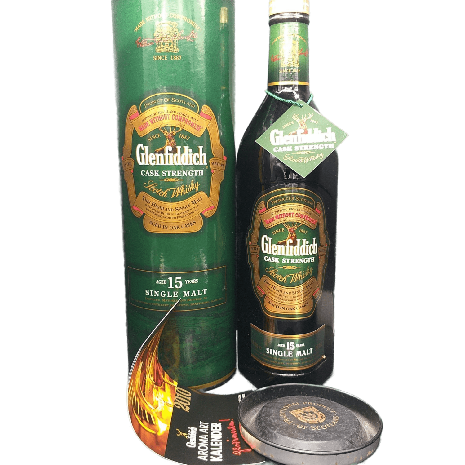 Glenfiddich 15 Jahre Cask Strength Single Malt Scotch Whisky 51% VOL. (1x1,0ltr.) OVP
