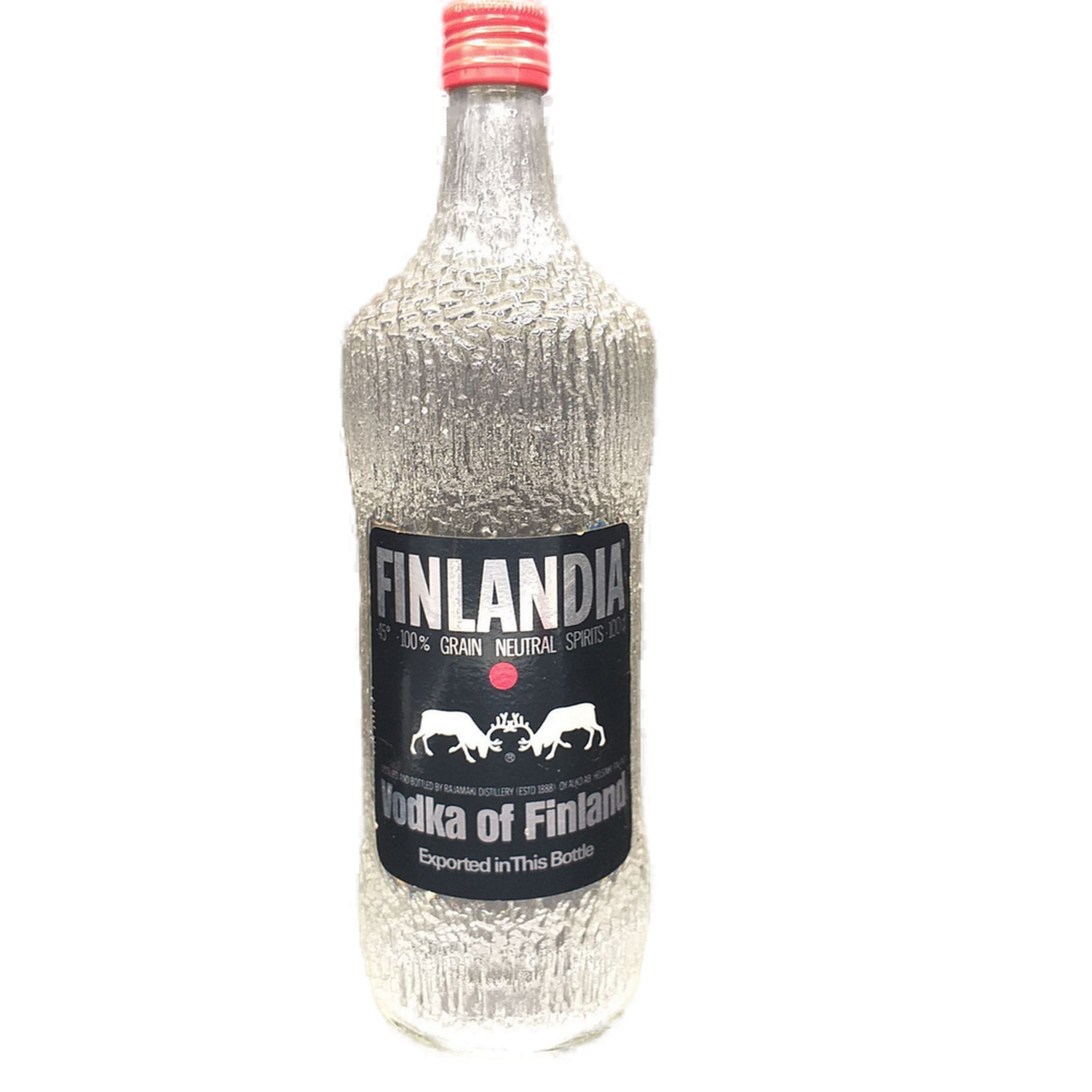 Finlandia Vodka of Finland 45% VOL. sehr alte Ausführung (1x1,0ltr.)