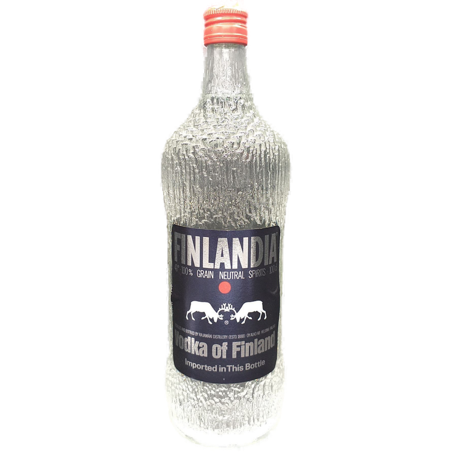 Finlandia Vodka of Finland 40% VOL. ältere Ausführung
