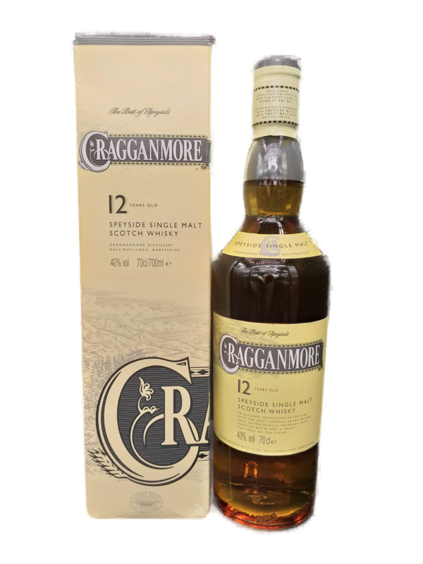 Cragganmore 12 Years Single Malt Scotch Whisky Scotland 40% VOL. (1x0,7ltr.) OVP