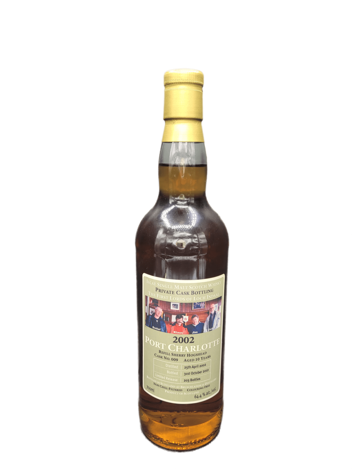 Port charlotte whisky 2002 islay single malt scotch whisky 64 4 vol