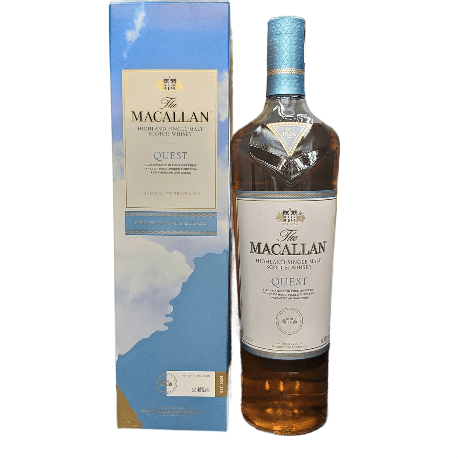 The Macallan Quest Highland Single Malt Scotch Whisky 40% VOL. (1x1,0ltr.) OVP