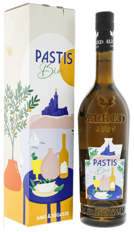 Aelred Pastis BIO 45% VOL. (1x0,7ltr.) inkl. Giftbox