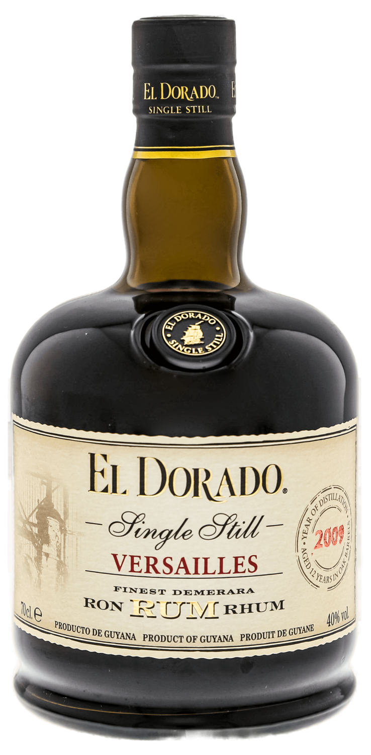 El Dorado 2009 Versailles Rum Single Still 40% VOL. (1x0,7ltr.)