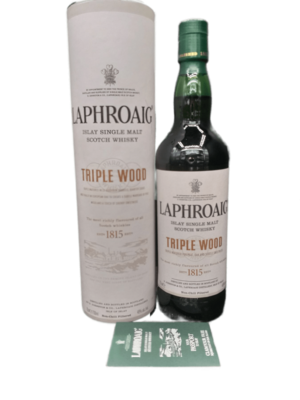 Laphroaig Triple Wood Islay Single Malt Scotch Whisky 48% VOL. (1x0,7ltr.) OVP Laphroaig Triple Wood Islay Single Malt Scotch Whisky 48% VOL. (1x0,7ltr.) OVP