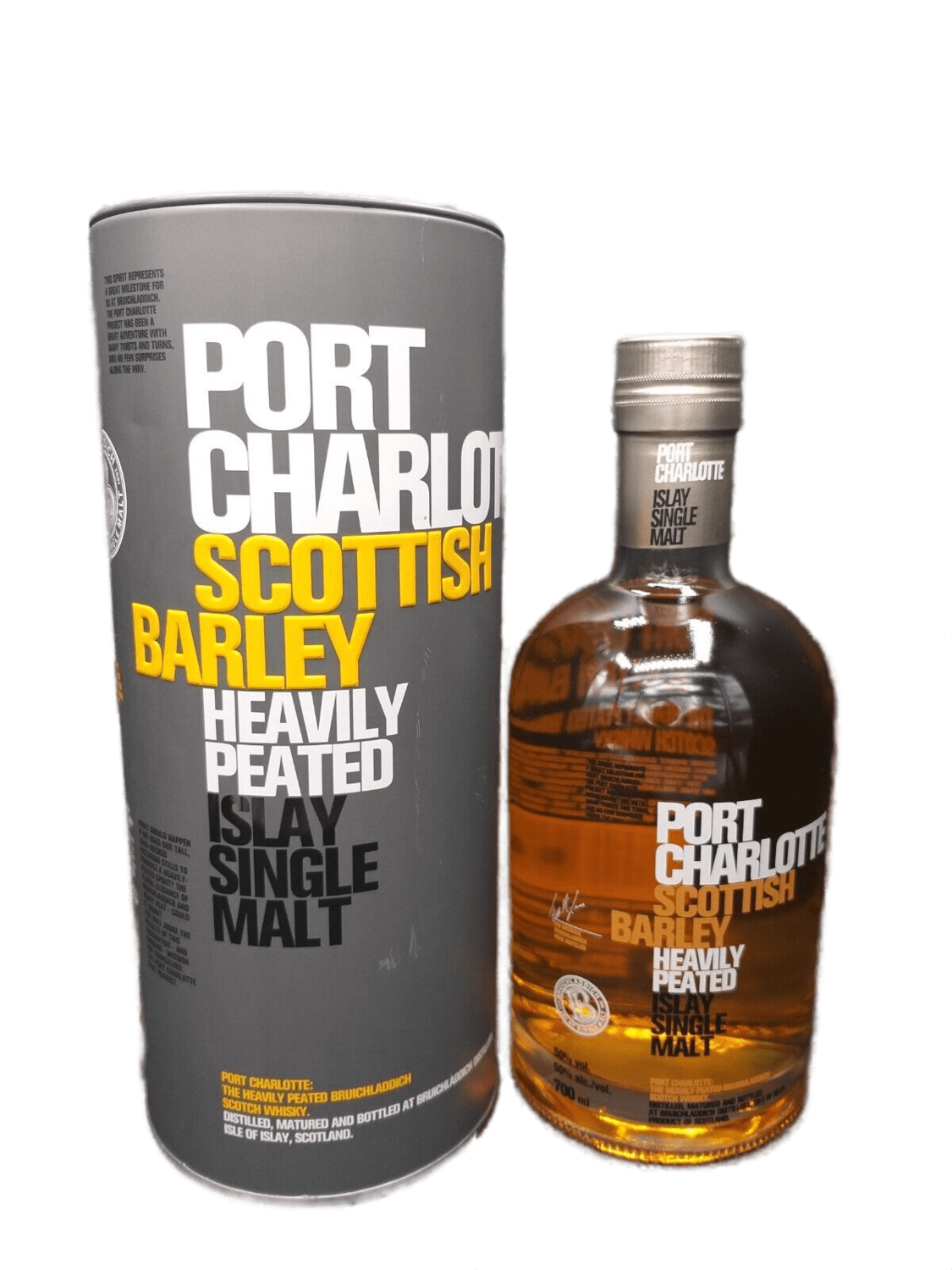 Port Charlotte Scotish Barley Islay Single Malt Whisky 50% VOL. (1x0,7ltr.) OVP