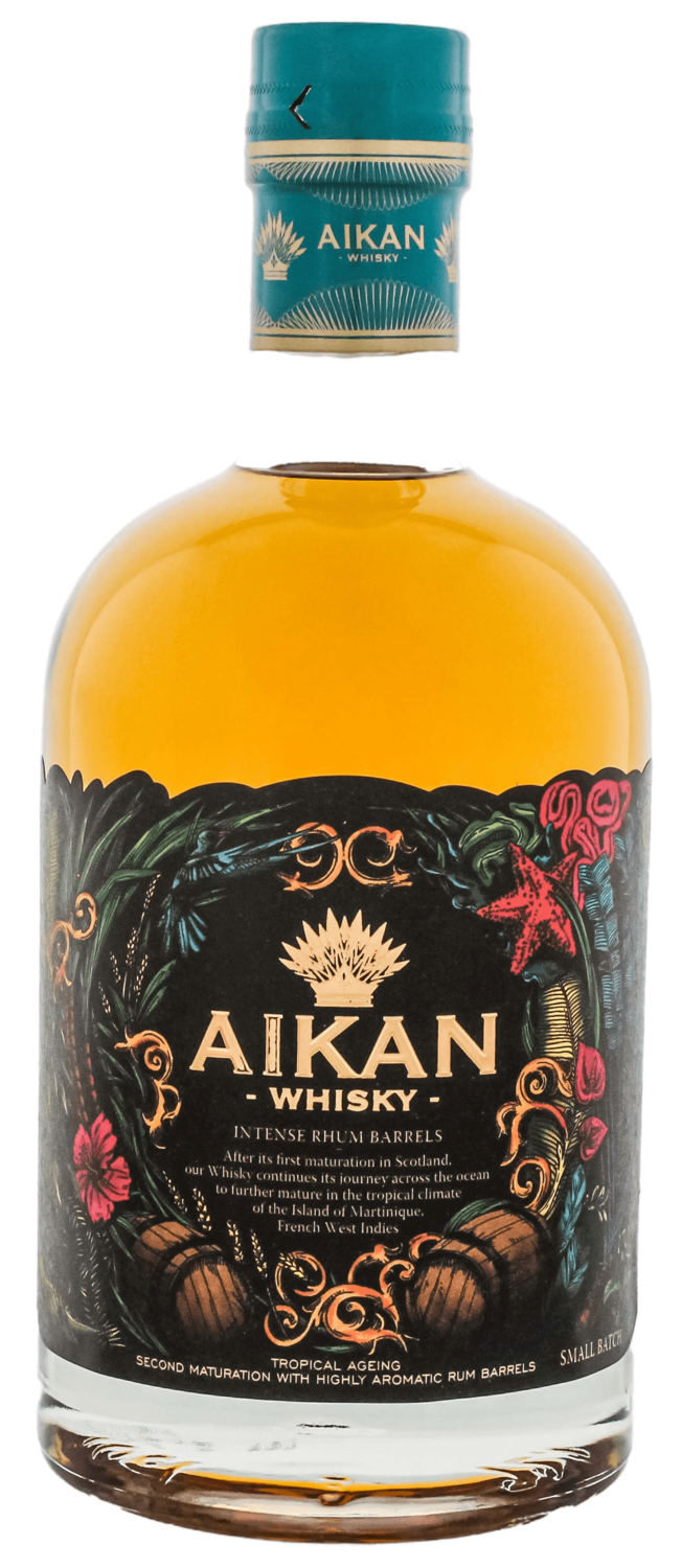 Aikan Whisky Intense Rhum Barrels Small Batch 40% VOL. (1x0,7ltr.)
