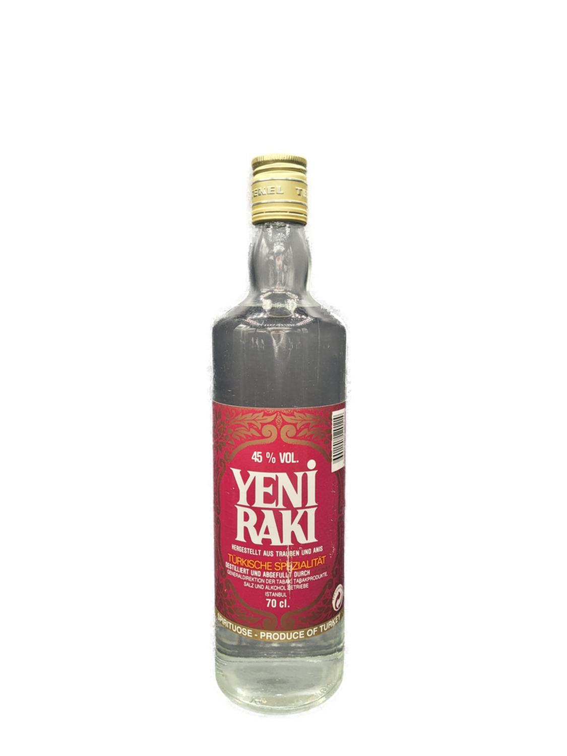 Ausführung Yeni VOL. 45% Türkei Raki alte