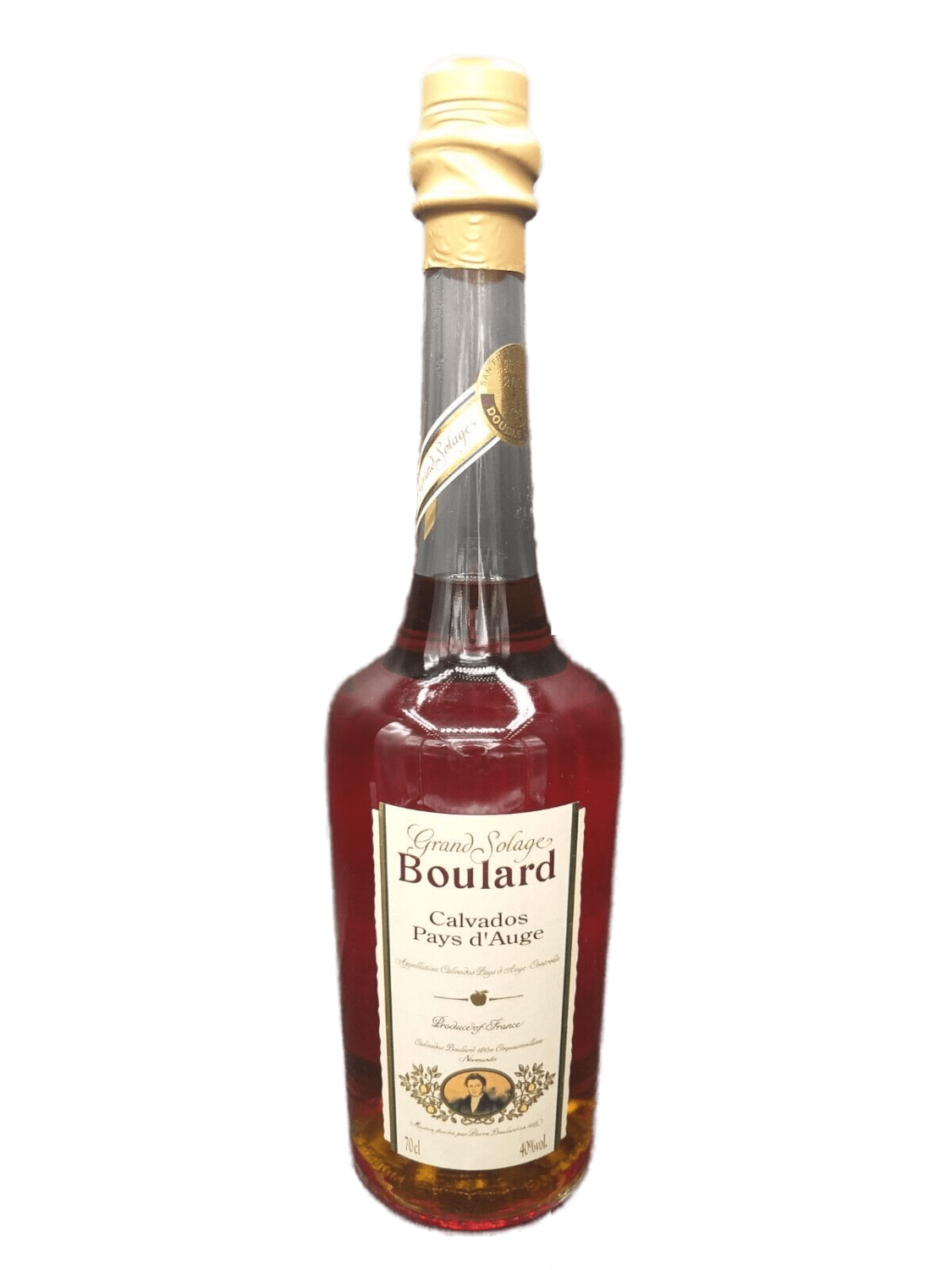 Boulard Grand Solage Pays d'Auge Calvados 40% VOL. (1x0,7ltr.)