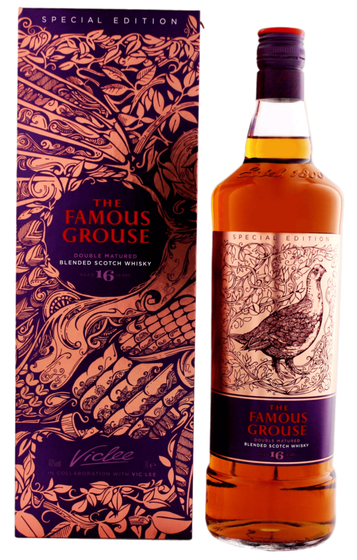 Famous Grouse 16 Jahre Vic Lee Special Edition Blended Scotch Whisky  40% VOL. (1x1,0ltr.)