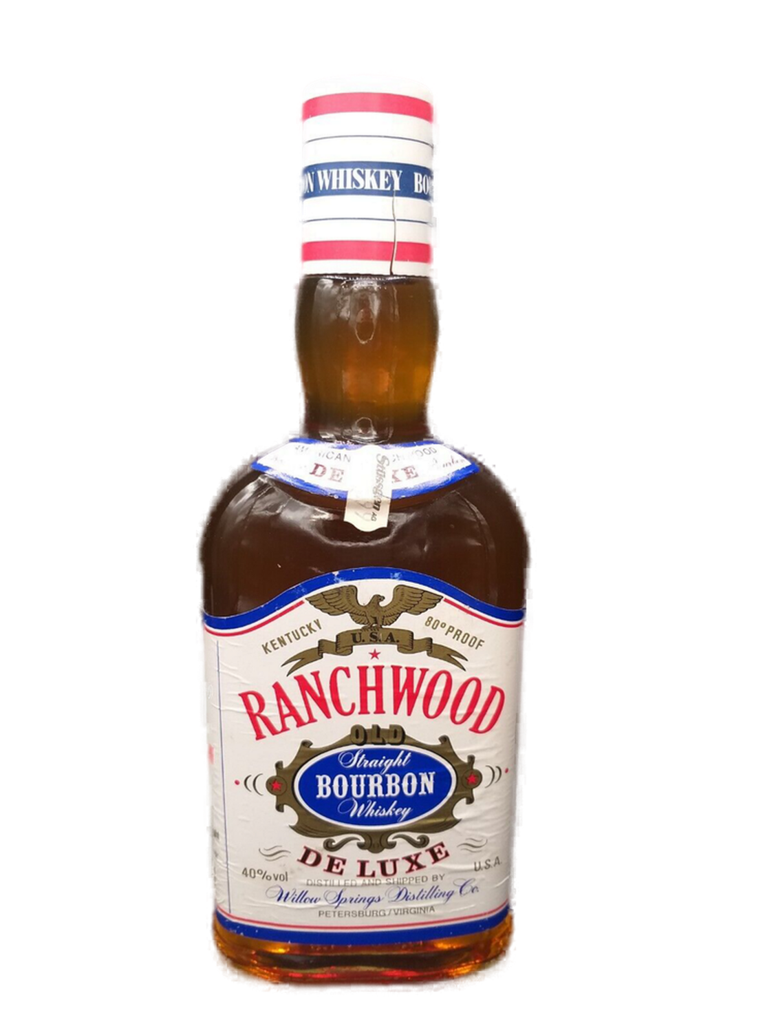 Ranchwood American De Luxe Straight Bourbon Whiskey USA 40% VOL. (1x0,7ltr.)