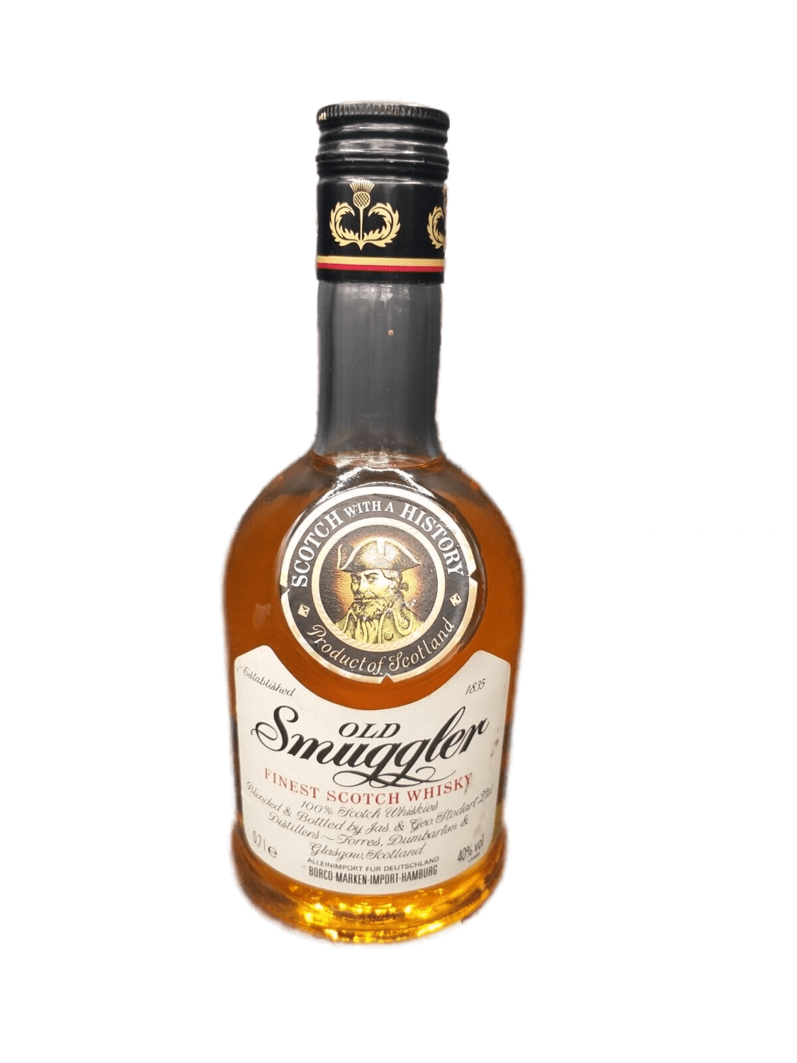 Old Smuggler Finest Scotch Whisky Scotland 40% VOL. ältere Ausführung  (1x0,7ltr.)
