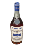 Martell 3 Sterne Cognac 40% VOL. (1x0,7ltr.) sehr alte Original-Abfüllung/Ausführung