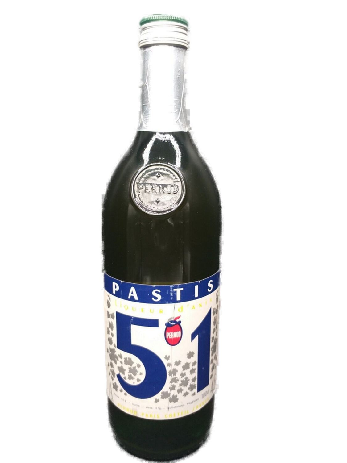 Pernod Pastis 51 Frankreich 45% VOL. alte Ausführung