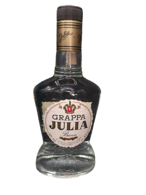 Grappa Julia Bianca 42% VOL. (1x0,7ltr.) Original ital. Steuerbandarole