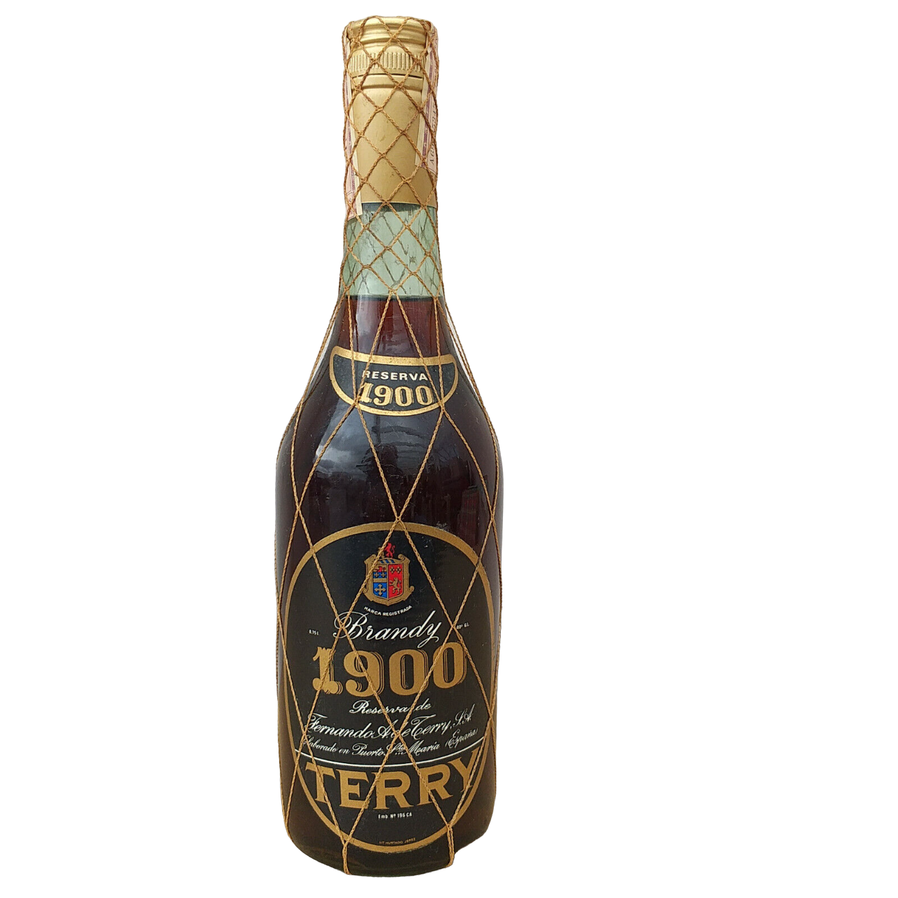 Terry 1900 Reserva Brandy 40% VOL. (1x0,75ltr.) alte Ausführung