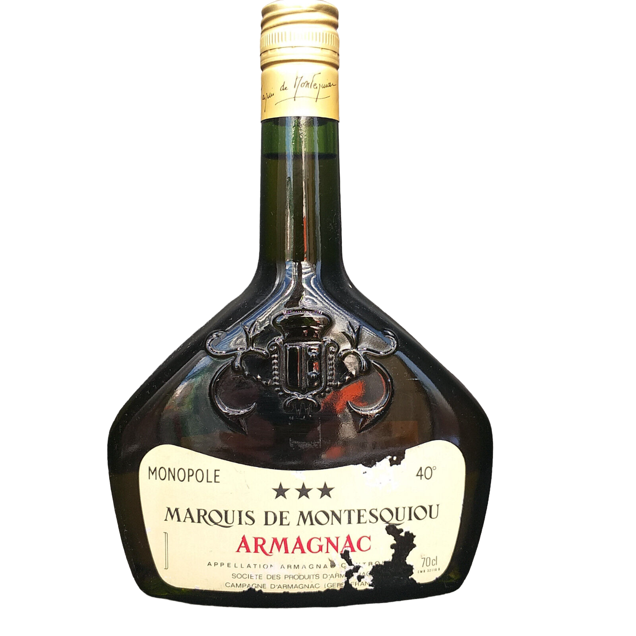 Marquis de Montesqouiou Monopole Armagnac 40% VOL. (1x0,7ltr.)