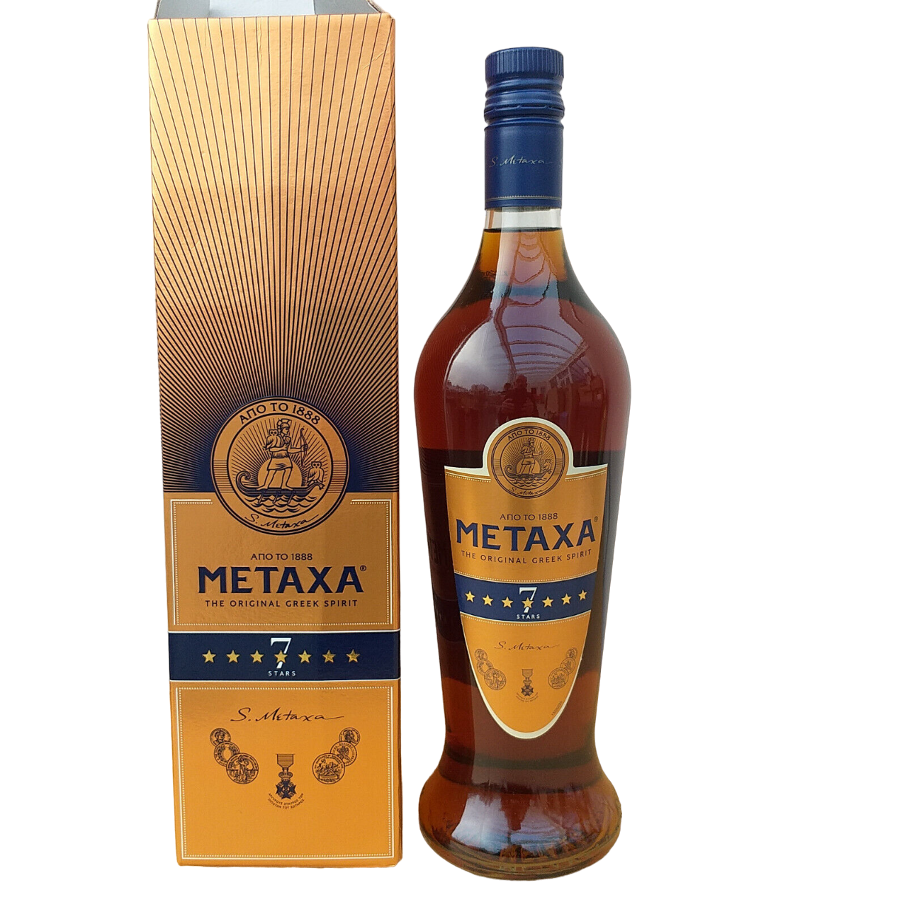 Metaxa 7 Sterne Original Greek Spirit Drink 40% VOL. (1x1,0ltr.) OVP