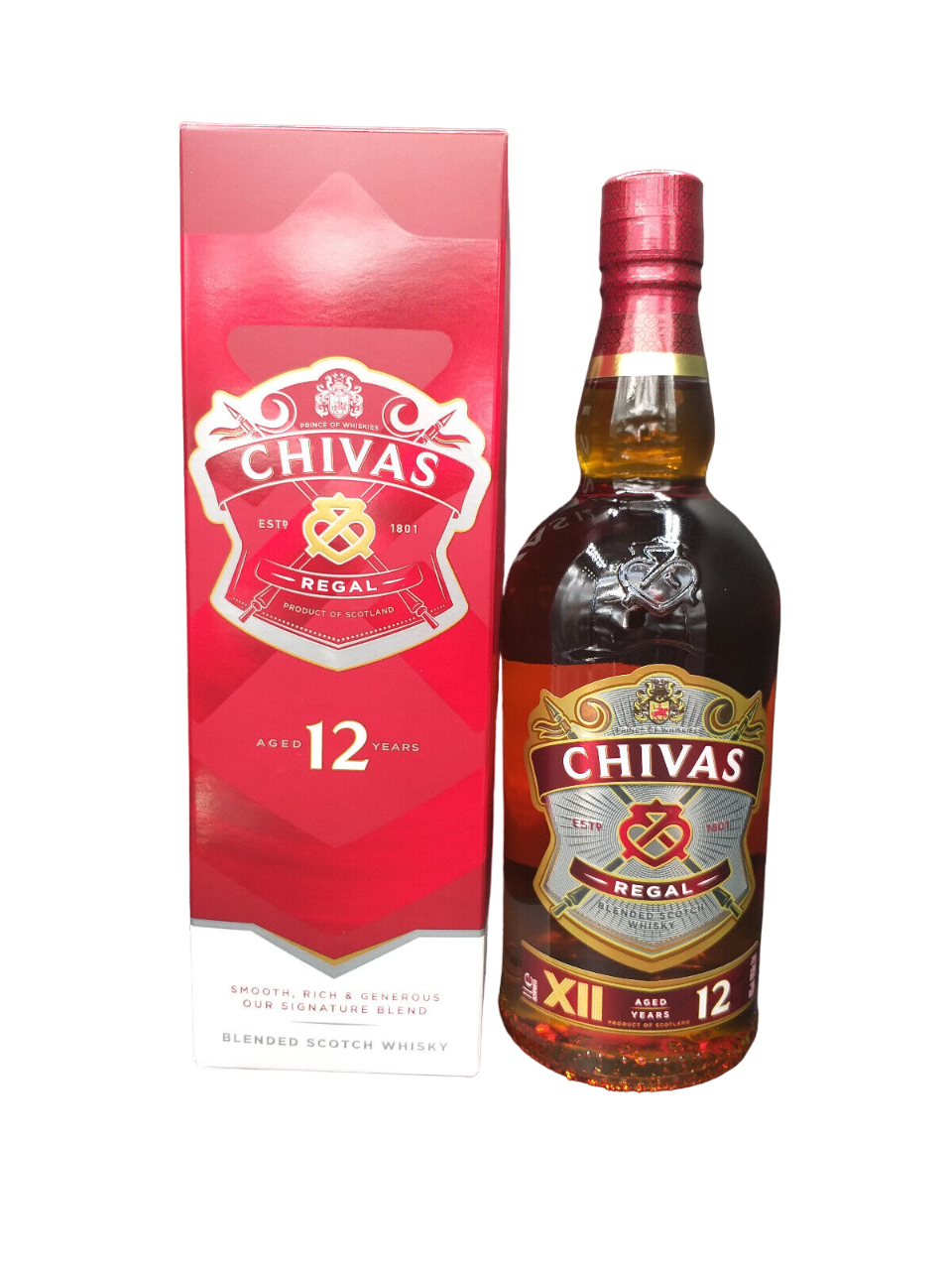 Chivas Regal 12 Jahre Blended Scotland (1x1,0ltr.) Scotch Whisky OVP 40% VOL