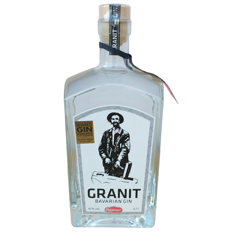 Granit Bavarian Gin Germany 42% VOL. (1x0,7ltr.) without cooling stone Granit Bavarian Gin Germany 42% VOL. (1x0,7ltr.) without cooling stone