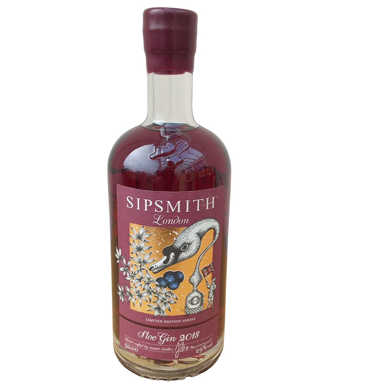 Sipsmith London Sloe Gin 29% VOL. (1x0,5ltr.) Limited Edition Serie 2018