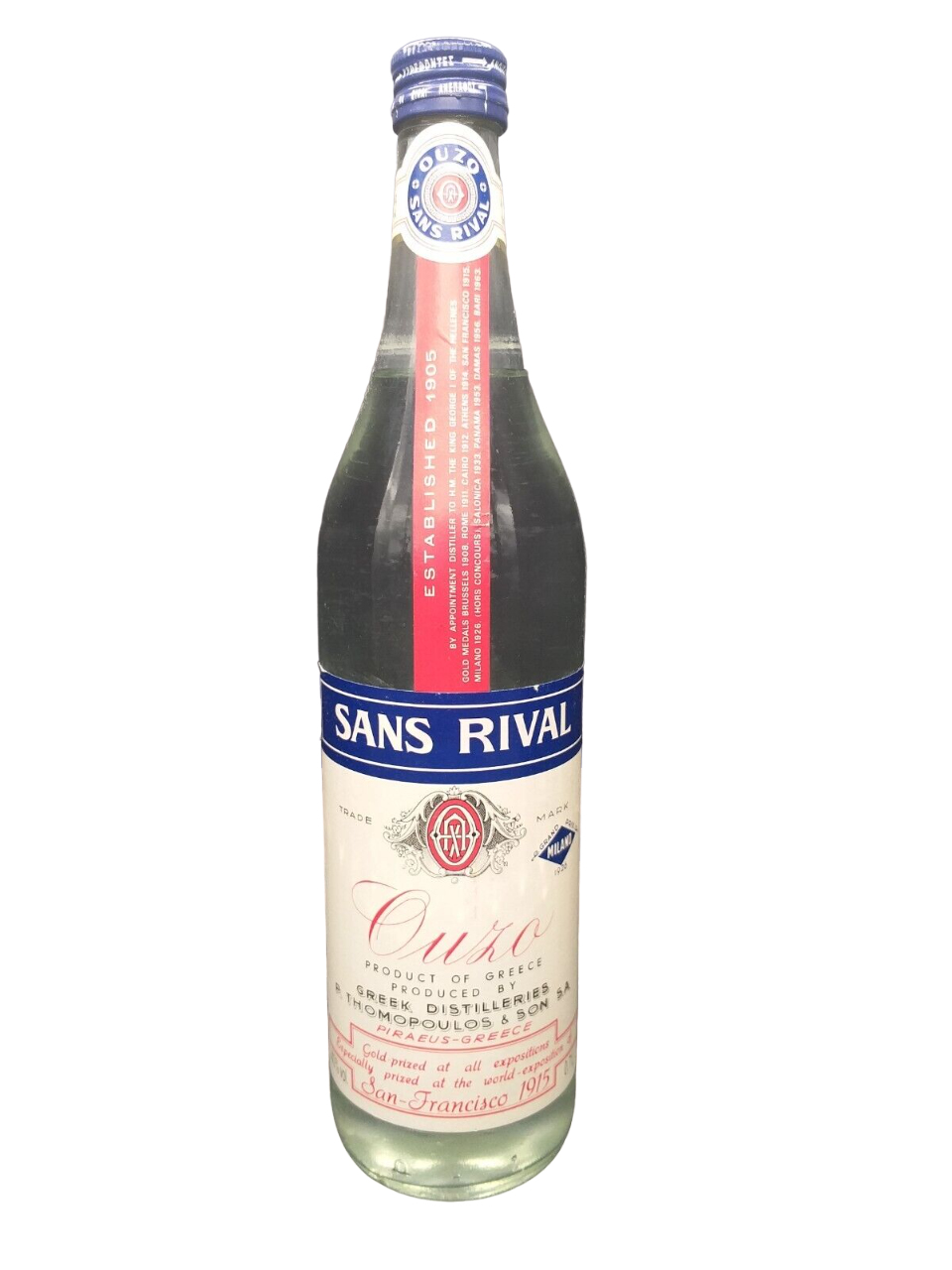 SANS RIVAL OUZO 1926年製