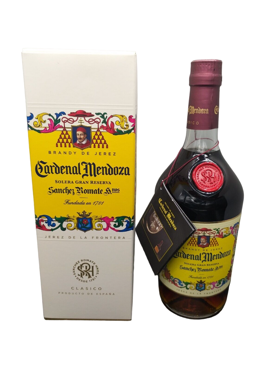 Cardenal Mendoza Solera Gran Reserva Brandy 40% VOL. (1x0,7ltr.) OVP