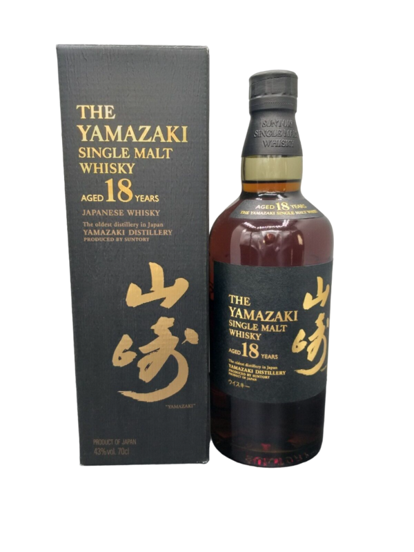 The Yamazaki 18 Jahre Single Malt Whisky 43% VOL. (1x0,7ltr.) OVP The Yamazaki 18 Jahre Single Malt Whisky 43% VOL. (1x0,7ltr.) OVP