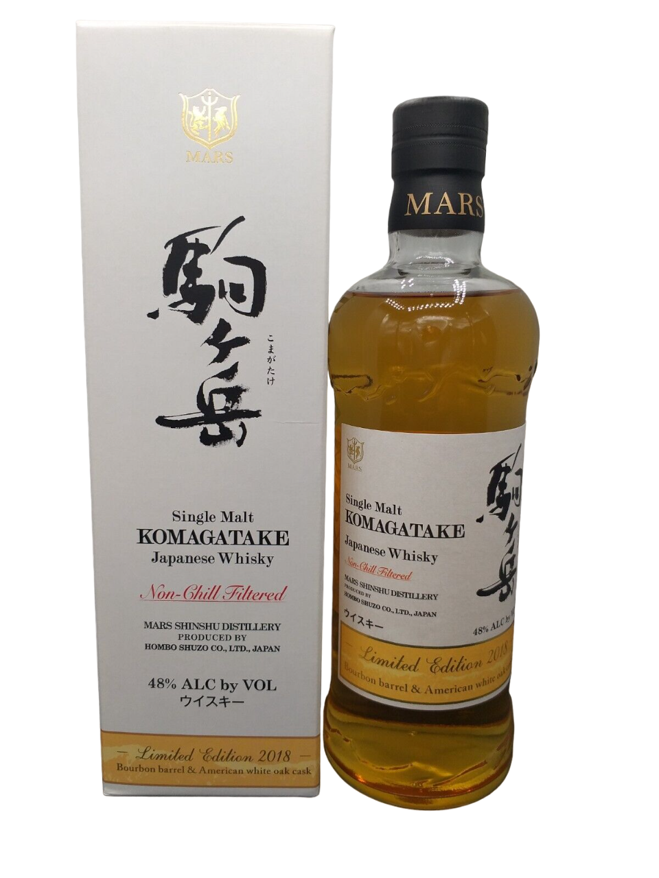 Mars Komagatake 2018 Japanese Whisky Limited Edition 48% VOL. (1x0,7ltr.) OVP
