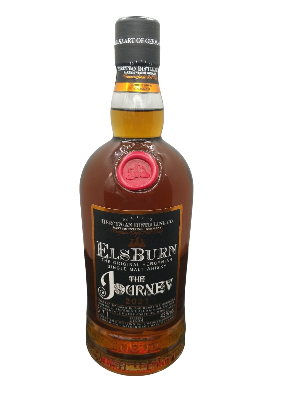 Elsburn The Journey 2021 Hercynian Whisky 43% VOL. (1x0,7ltr.)