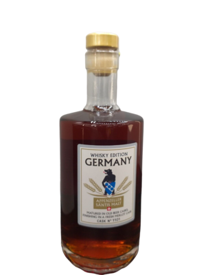 Säntis Appenzeller Edition Germany Malt Whisky 48% VOL. (1x0,5ltr.) Matured in Old Oak Beer Casks - Finishing in a fresh Merlot Cask - 380 Bottles