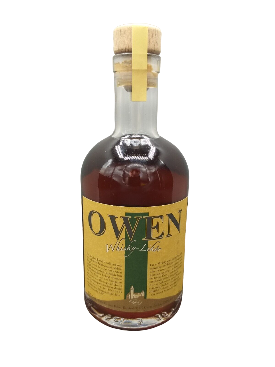 Owen Whisky Likör 30% VOL. (1x0,35ltr.) Berghof Rabel