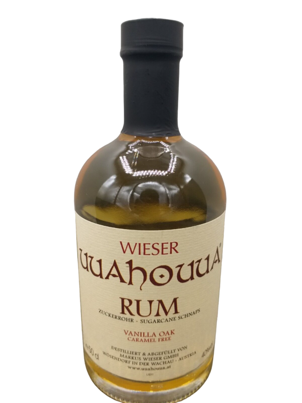 Wieser Uuahouua Vanilla Oak Rum 40% VOL. (1x0,5ltr.)