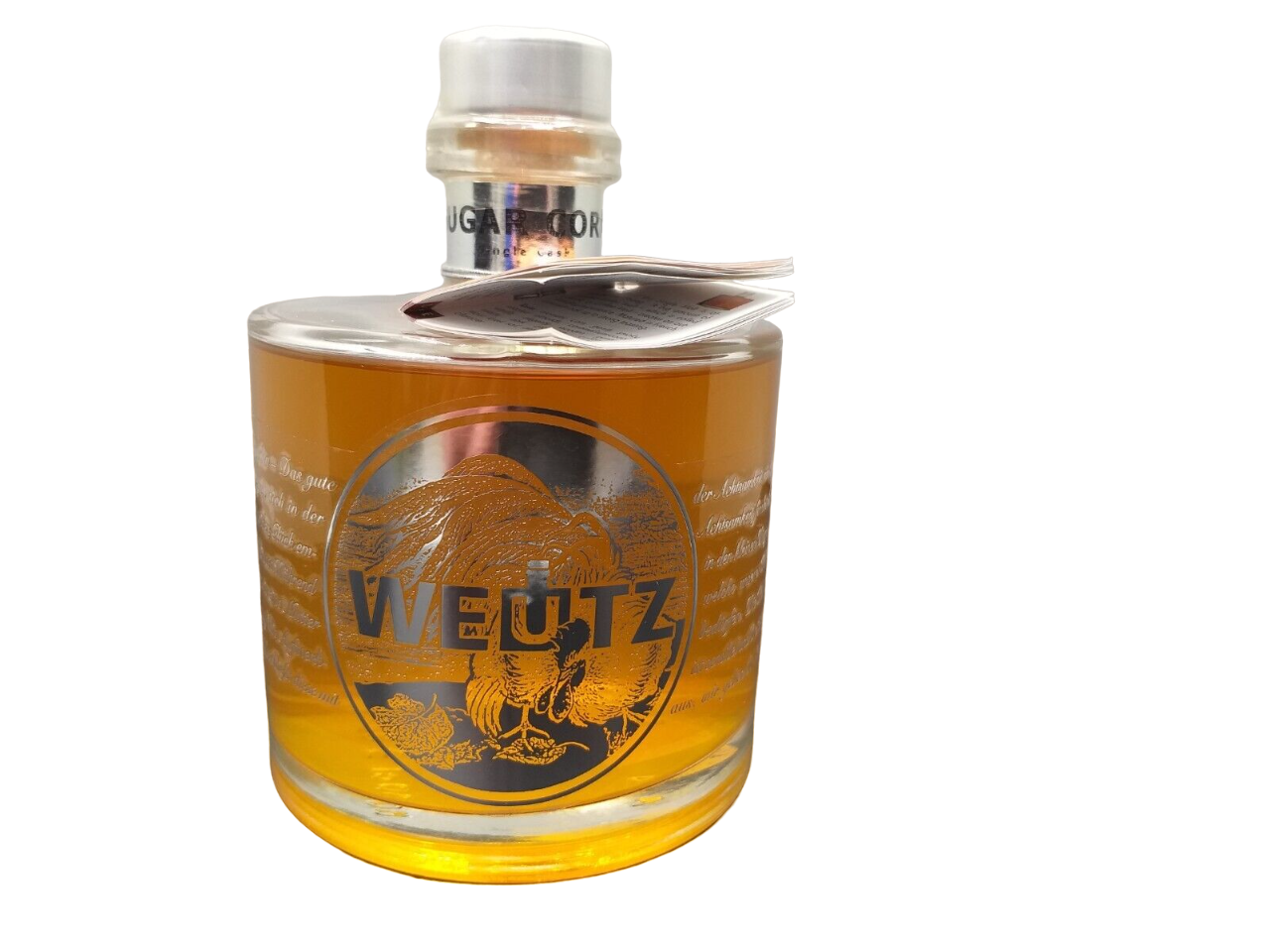 Weutz Sugar Corn Destillat Single Cask Whisky 40,5% VOL. (1x0,5ltr.)