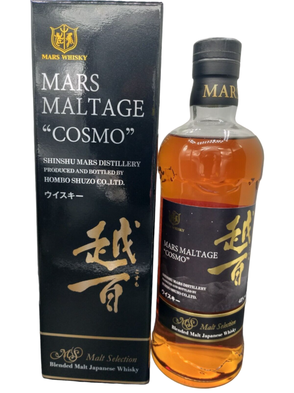 Mars Maltage COSMO Blended Malt Japanese Whisky 43% VOL. (1x0,7ltr.) OVP