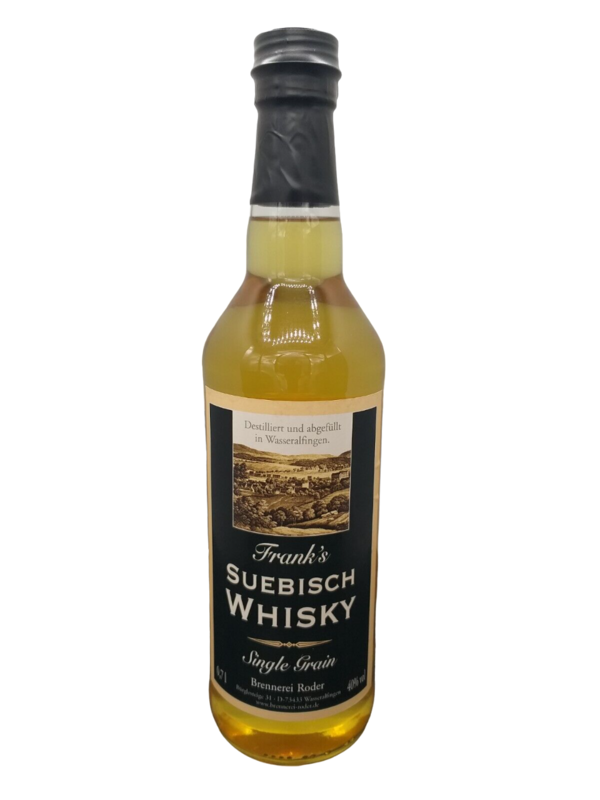 Frank's Suebisch Single Grain Whisky 2007 Deutschland 40% VOL. (1x0,7ltr.) Limitierte Auflage 279/345