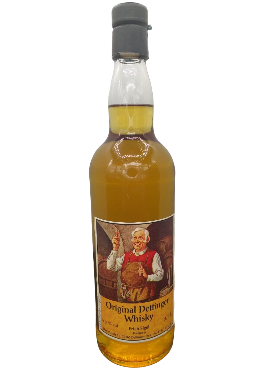 Erich Sigel Original Dettinger Whisky 40% VOL. (1x0,7ltr.)
