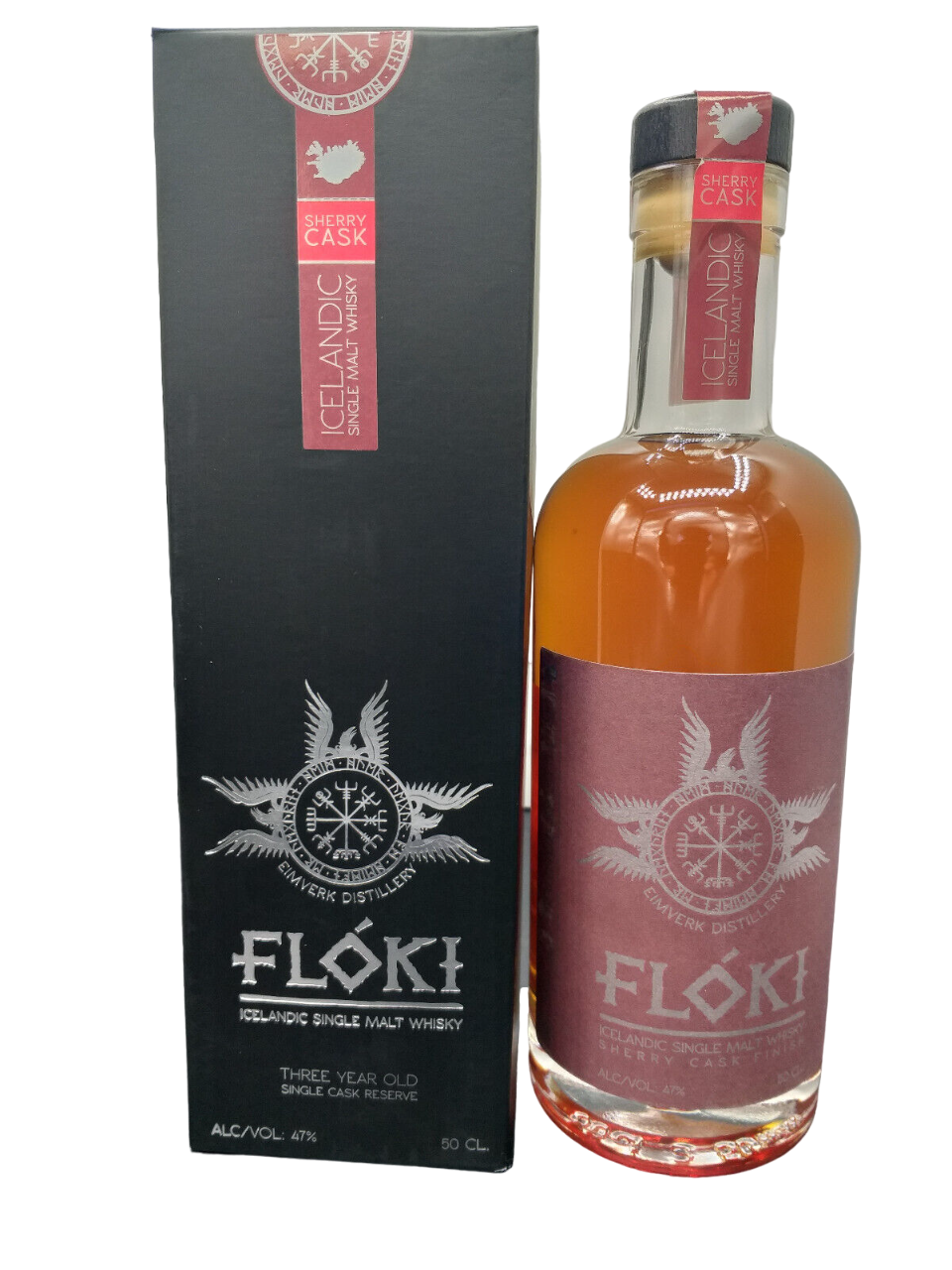 Floki 2019 Sherry Cask Single Malt Whisky 47% VOL. (1x0,5ltr.)